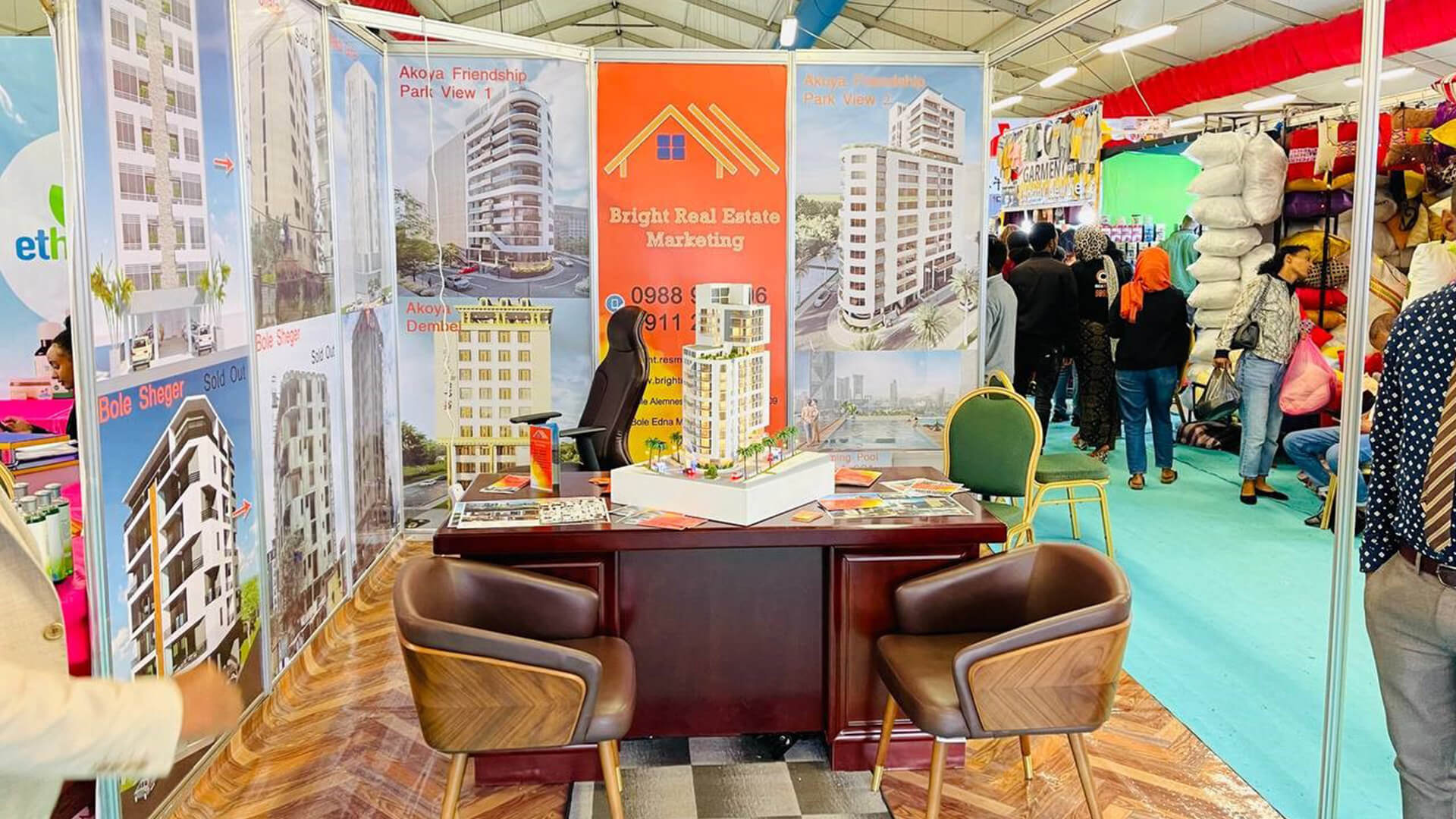 Twiinz was a focal point of the new year exhibition​